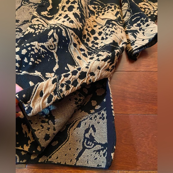 Chico’s Animal Print Jacquard Cardigan - Picture 5 of 12